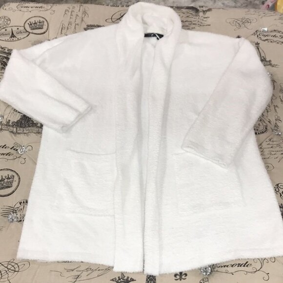 RDI Shawl Collar Fuzzy Cardigan - Picture 3 of 7